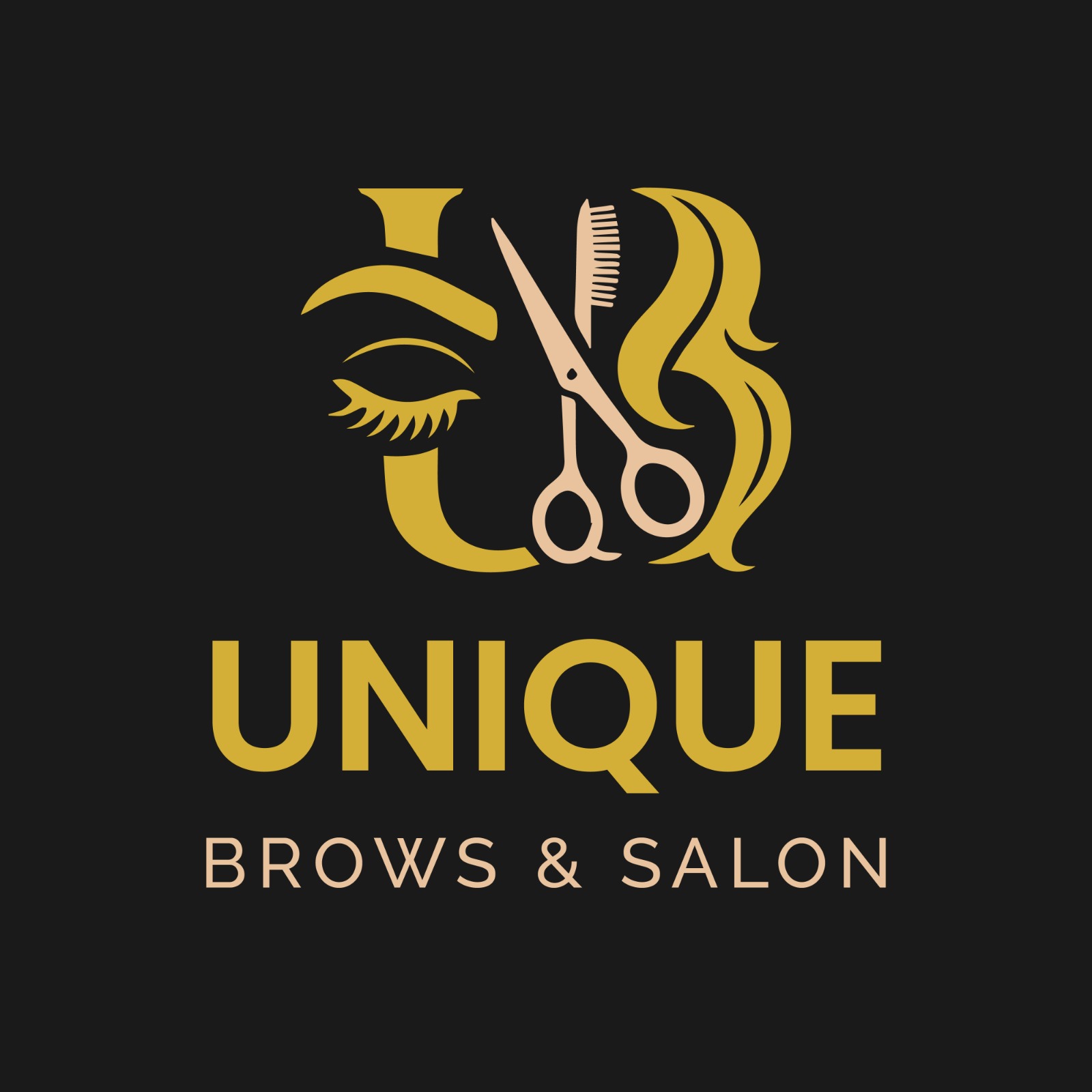 Unique Salon Logo